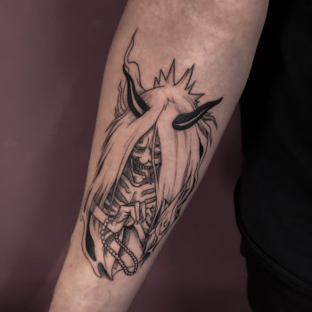 фото тату, , демон, , хоррор