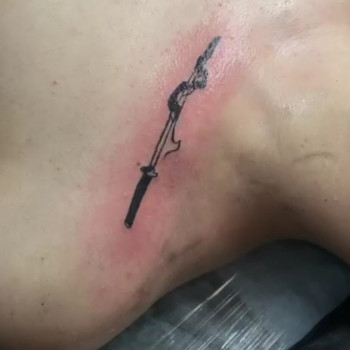 фото тату, катана, , 